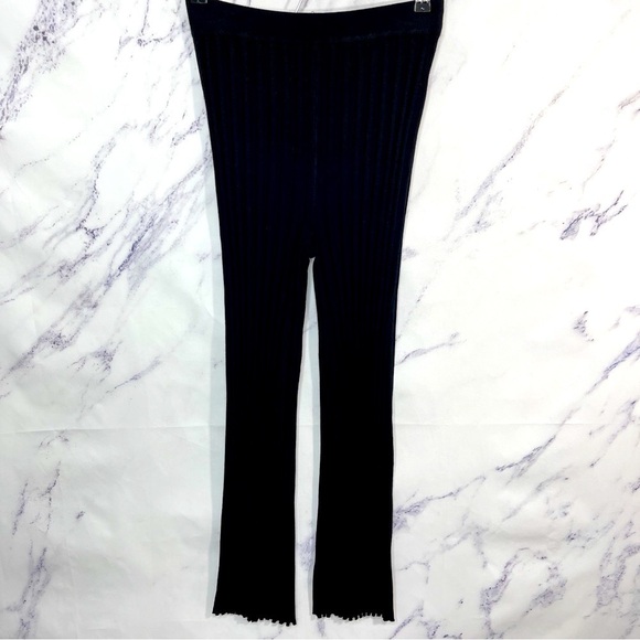 House of Harlow 1960 | Revolve | Black Ribbed Flare Pants | XS - Picture 1 of 9